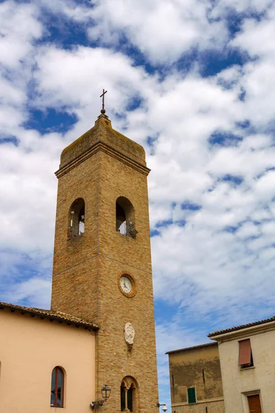 Ostra Vetere Province Ancône Marches Italie Bâtiments Historiques Dans Vieille — Photo