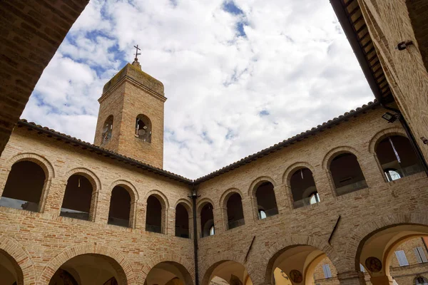 Ostra Vetere Provincia Ancona Marche Italia Edificios Históricos Casco Antiguo —  Fotos de Stock