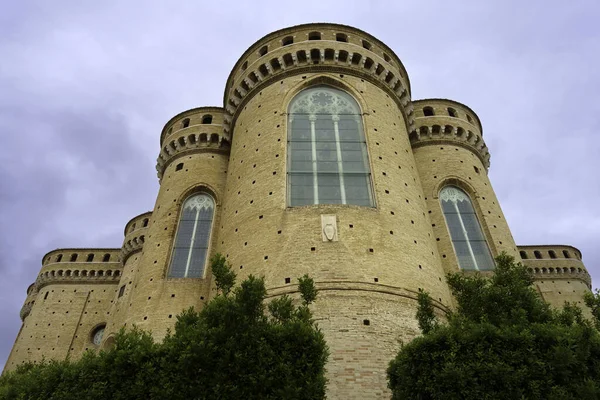 Exteriér Útočiště Madonna Loreto Slavná Náboženská Památka Provincie Ancona Březen — Stock fotografie