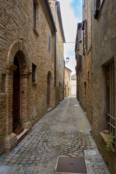 Moresco Slavná Středověká Vesnice Provincii Fermo Marche Itálie — Stock fotografie