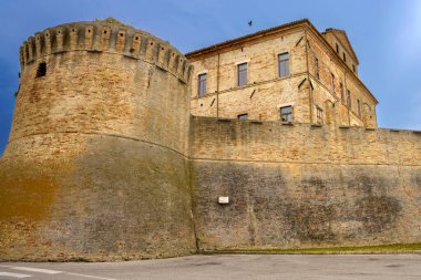 Offida, Ascoli Piceno eyaletinin tarihi bir kasabası, Marche, İtalya