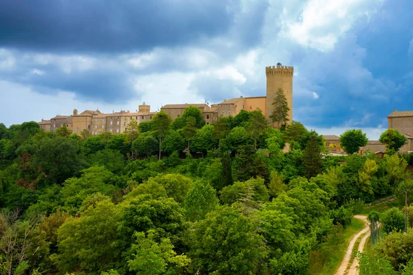 Moresco Famoso Borgo Medievale Della Provincia Fermo Marche — Foto Stock