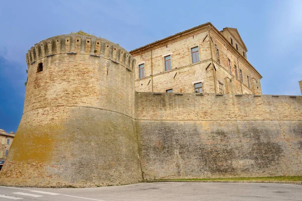 Offida Ciudad Histórica Provincia Ascoli Piceno Marche Italia — Foto de Stock
