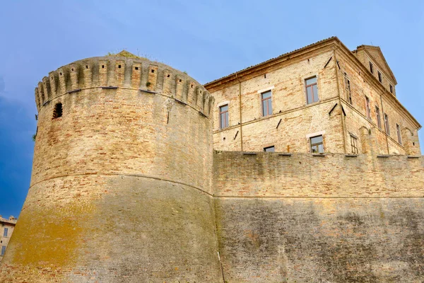 Offida Ιστορική Πόλη Στην Επαρχία Ascoli Piceno Marche Ιταλία — Φωτογραφία Αρχείου