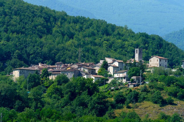 Landschap Langs Oude Salaria Weg Provincie Ascoli Piceno Marche Italië — Stockfoto