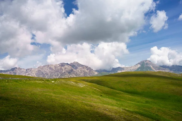 Mountain Landscape Gran Sasso Natural Park Abruzzo Italy Aquila Province — Stockfoto