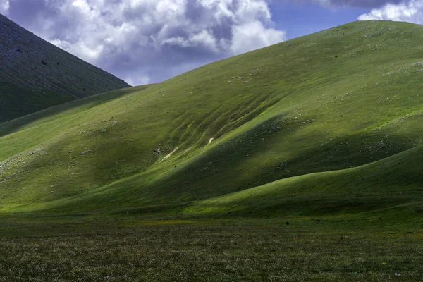 Mountain Landscape Gran Sasso Natural Park Abruzzo Italy Aquila Province — Stock Photo, Image