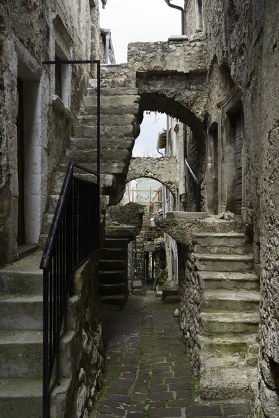 Castelvecchio Calvisio Medieval Village Gran Sasso Natural Park Aquila Province — Stock fotografie