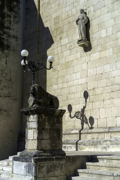 Popoli Pescara Province Abruzzo Italy Exterior Historic San Francesco Church — Stock Fotó