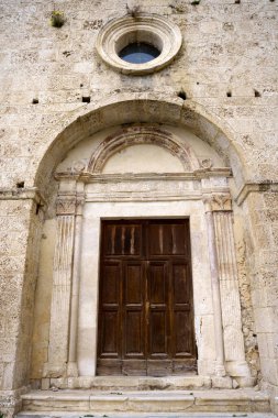 Castelvecchio Calvisio, medieval village in the Gran Sasso Natural Park, L Aquila province, Abruzzo, Italy
