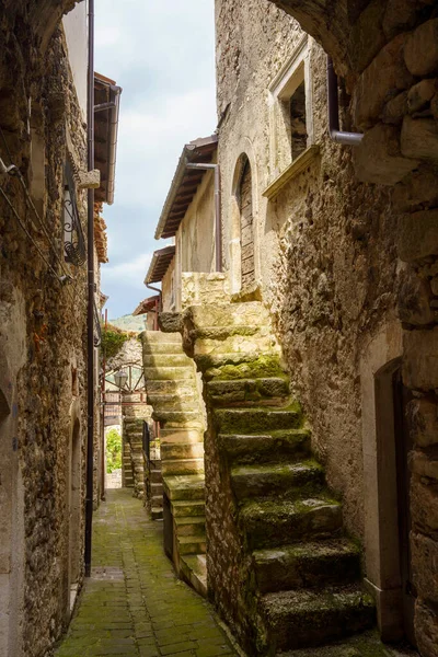 Castelvecchio Calvisio Medieval Village Gran Sasso Natural Park Aquila Province — Stock fotografie