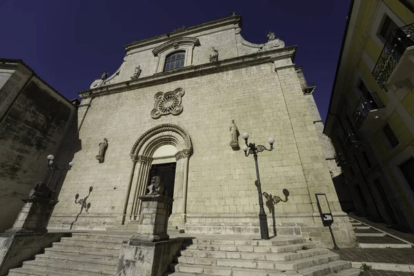 Popoli Pescara Province Abruzzo Italy Historic City Morning — стокове фото