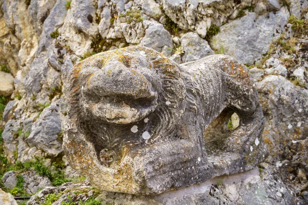 Macchiagodena Stará Vesnice Provincii Isernia Molise Itálie Jaře — Stock fotografie