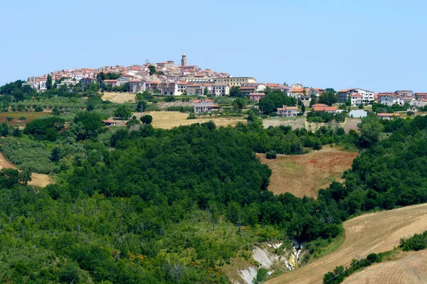 Landscape Campobasso Province Molise Italy Road Termoli View Palata — Stock Photo, Image