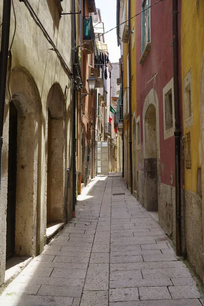 Isernia Historické Město Regionu Molise Itálie — Stock fotografie