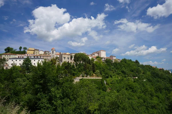 Vista Sant Angelo Grotte Vila Velha Província Isernia Molise Itália — Fotografia de Stock