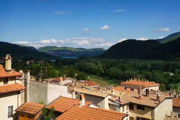 Villetta Barrea Altes Dorf Der Provinz Aquila Abruzzen Italien — Stockfoto