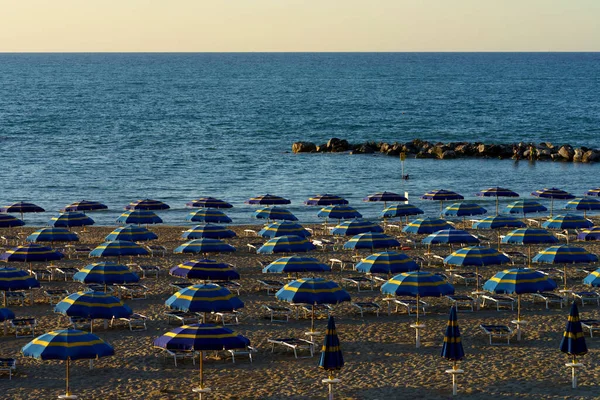 Der Strand Von Termoli Stadt Der Provinz Campobasso Molise Italien — Stockfoto