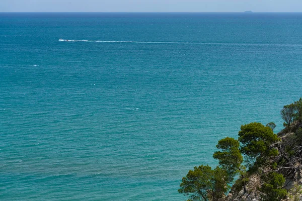 Coast Vieste Gargano Foggia Province Apulia Italy June — Stock Photo, Image