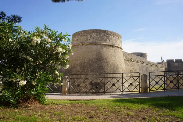 Exterior Historic Castle Manfredonia Foggia Probince Apulia Italy — Stock Photo, Image