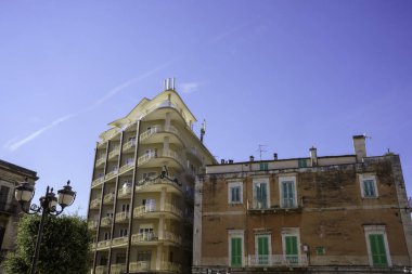 Corato, Barletta Adria Trani ili, Apulia, İtalya: modern ve eski binalar