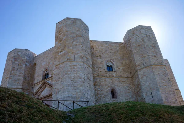 Castel Del Monte Historický Hrad Provincii Barletta Andria Trani Apulia — Stock fotografie