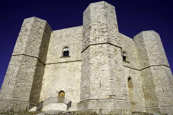 Castel Del Monte Historický Hrad Provincii Barletta Andria Trani Apulia — Stock fotografie