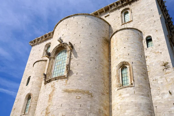Trani Apulien Italien Utsidan Den Romanska Katedralen — Stockfoto