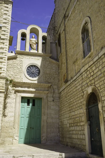 Terlizzi Historické Město Provincii Bari Apulia Itálie Malý Kostel Santa — Stock fotografie