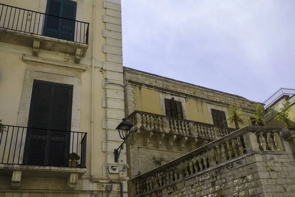 Bitonto Historische Stad Provincie Bari Apulië Italië Typische Gebouwen — Stockfoto