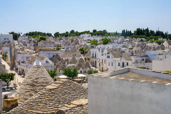 Alberobello Bari Province Apulia Italy Exterior Famous Trulli Unesco World — Stock Photo, Image