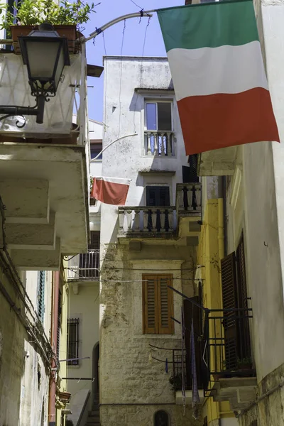 Ruvo Puglia Zabytkowe Miasto Prowincji Bari Apulia Włochy Typowa Ulica — Zdjęcie stockowe