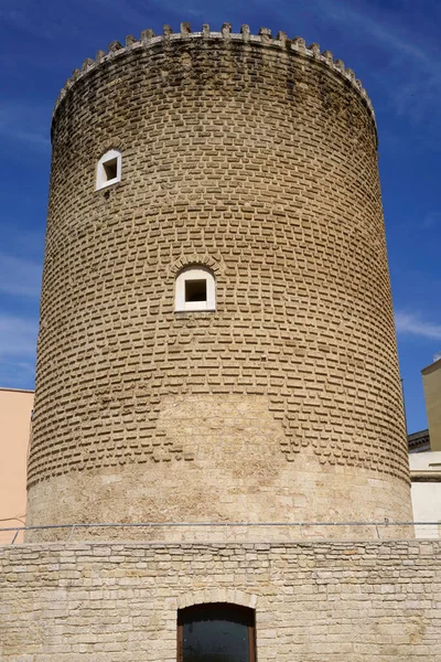 Bitonto Historické Město Provincii Bari Apulia Itálie Historická Věž — Stock fotografie