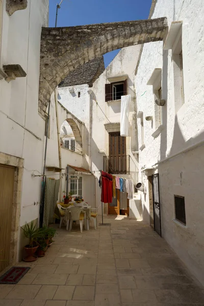 Locorotondo Apulia Talya Nın Bari Eyaletinin Tarihi Bir Kasabası — Stok fotoğraf