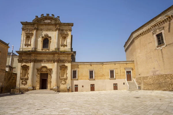 Mesagne Brindisi Tartomány Apulia Olaszország Történelmi Épületek Külseje — Stock Fotó