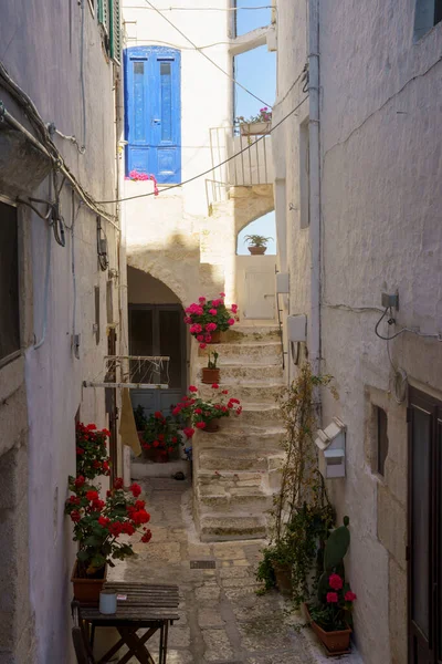 Ostuni Centro Storico Della Provincia Brindisi Puglia Italia Giugno — Foto Stock