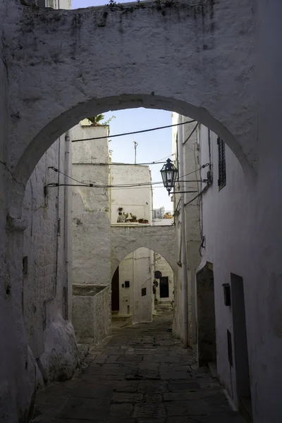 Ostuni Cidade Histórica Província Brindisi Apúlia Itália Junho — Fotografia de Stock