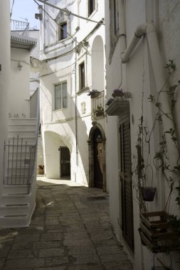 Haziran 'da İtalya' nın Apulia eyaletinin tarihi kenti Cisternino 'da
