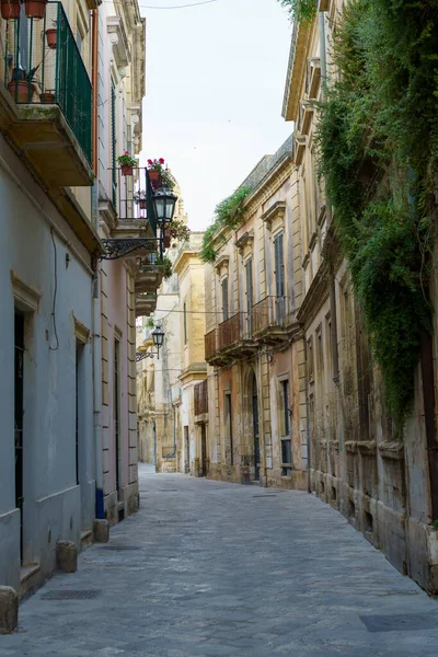Lecce Apulien Italien Exteriör Historiska Byggnader — Stockfoto