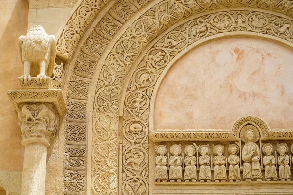 Santa Caterina Alessandria Templom Galatina Bazilika Lecce Tartomány Apulia Olaszország — Stock Fotó