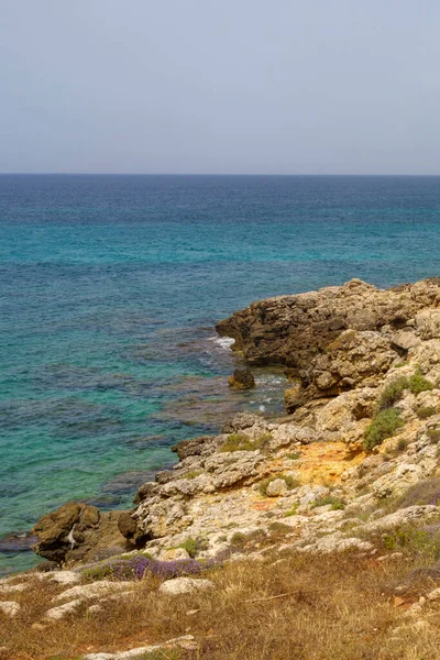 Coast Salento Lecce Province Apulia Italy Leuca Gallipoli Summer — Stock Photo, Image
