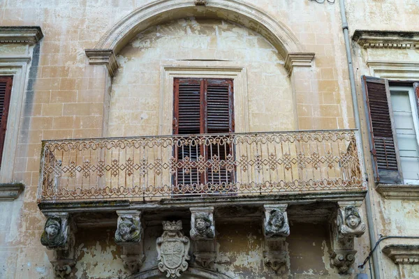 Lecce Apulia Itálie Exteriér Historických Budov — Stock fotografie