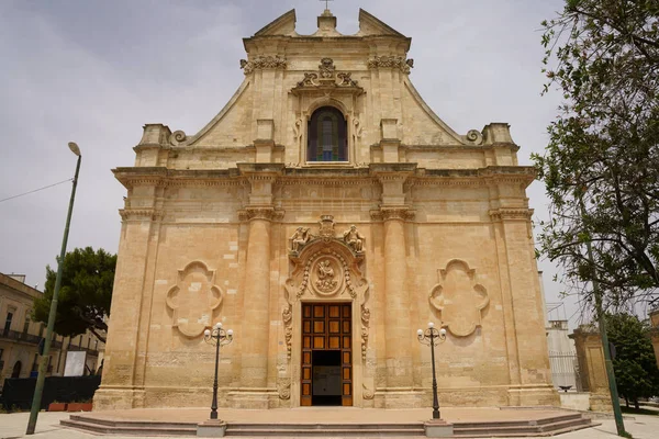 Santia Maria Della Grazia Chiesa Galatina Provincia Lecce Puglia Italia — Foto Stock