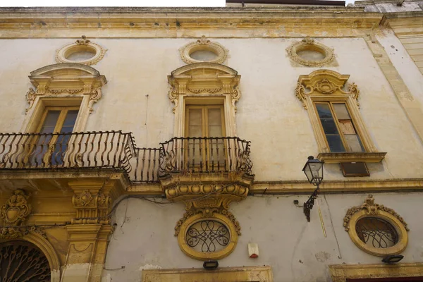Antiguo Palacio Galatina Provincia Lecce Apulia Italia — Foto de Stock