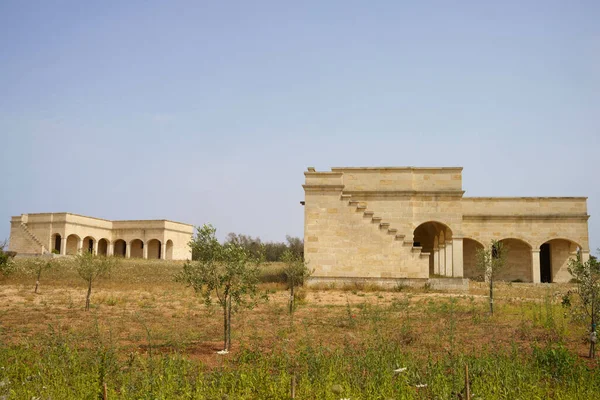 Oude Verlaten Gebouwen Nabij Otranto Giurdignano Provincie Lecce Apulië Italië — Stockfoto