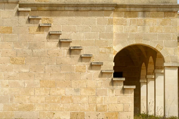 Edifícios Abandonados Velhos Perto Otranto Giurdignano Província Lecce Apulia Itália — Fotografia de Stock