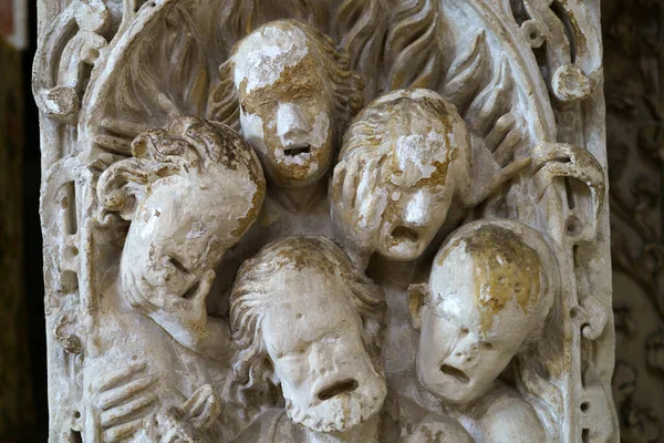 Nardo Historisk Provinsen Lecce Puglia Italia Innvendig Katedralen Maling – stockfoto