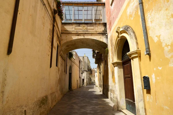 Nardo Historisk Stad Lecce Provinsen Apulien Italien Typisk Gata — Stockfoto