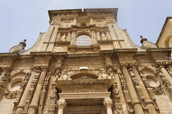 Nardo Cidade Histórica Província Lecce Apúlia Itália Exterior Igreja San — Fotografia de Stock