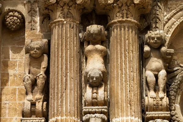 Nardo Historische Stad Provincie Lecce Apulië Italië Buitenkant Van Kerk — Stockfoto
